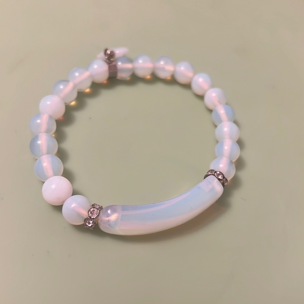 Genuine opal bracelet